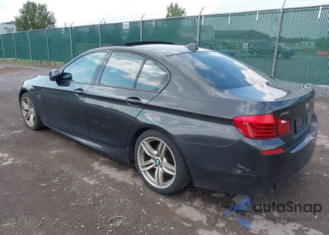 2015 BMW 535I xDrive из США, поврежденный, VIN WBA5B3C5XFD540236